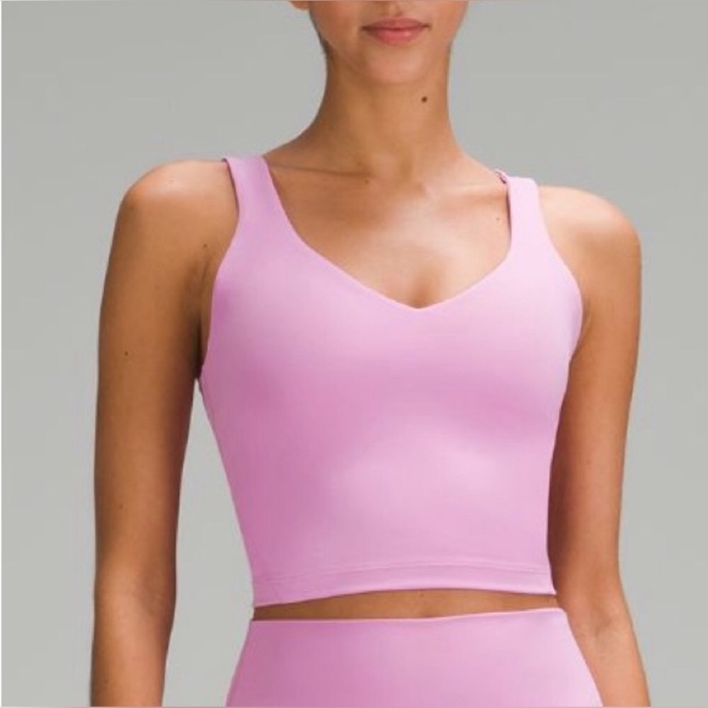 🌼Lululemon Align tank top in Dahlia Mauve pink. size 4